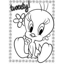 Dibujo para colorear: Tweety and Sylvester (Dibujos animados) #29281 - Dibujos para Colorear e Imprimir Gratis