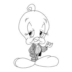 Dibujo para colorear: Tweety and Sylvester (Dibujos animados) #29300 - Dibujos para Colorear e Imprimir Gratis