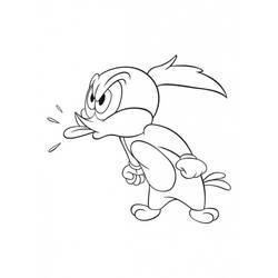 Dibujo para colorear: Woody Woodpecker (Dibujos animados) #28430 - Dibujos para Colorear e Imprimir Gratis