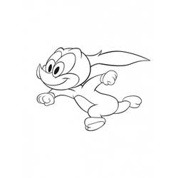 Dibujo para colorear: Woody Woodpecker (Dibujos animados) #28440 - Dibujos para Colorear e Imprimir Gratis