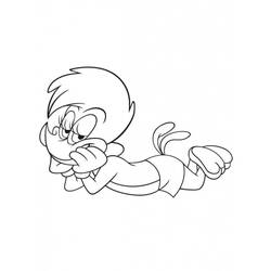 Dibujo para colorear: Woody Woodpecker (Dibujos animados) #28445 - Dibujos para Colorear e Imprimir Gratis