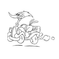 Dibujo para colorear: Woody Woodpecker (Dibujos animados) #28446 - Dibujos para Colorear e Imprimir Gratis