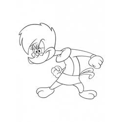 Dibujo para colorear: Woody Woodpecker (Dibujos animados) #28469 - Dibujos para Colorear e Imprimir Gratis