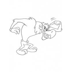 Dibujo para colorear: Woody Woodpecker (Dibujos animados) #28475 - Dibujos para Colorear e Imprimir Gratis