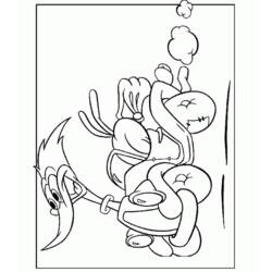 Dibujo para colorear: Woody Woodpecker (Dibujos animados) #28502 - Dibujos para Colorear e Imprimir Gratis