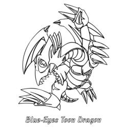 Dibujo para colorear: Yu-Gi-Oh! (Dibujos animados) #52988 - Dibujos para Colorear e Imprimir Gratis