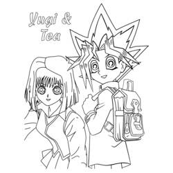Dibujo para colorear: Yu-Gi-Oh! (Dibujos animados) #52992 - Dibujos para Colorear e Imprimir Gratis