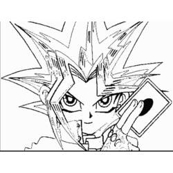Dibujo para colorear: Yu-Gi-Oh! (Dibujos animados) #53152 - Dibujos para Colorear e Imprimir Gratis