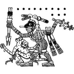 Dibujo para colorear: Mitología azteca (Dioses y diosas) #111530 - Dibujos para Colorear e Imprimir Gratis