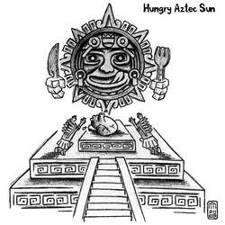 Dibujo para colorear: Mitología azteca (Dioses y diosas) #111570 - Dibujos para Colorear e Imprimir Gratis