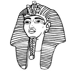 Dibujo para colorear: Mitología egipcia (Dioses y diosas) #111186 - Dibujos para Colorear e Imprimir Gratis