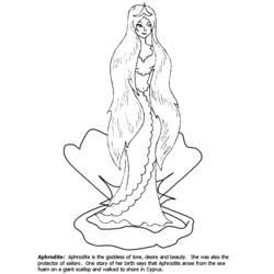 Dibujo para colorear: Mitología griega (Dioses y diosas) #109685 - Dibujos para Colorear e Imprimir Gratis