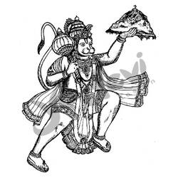 Dibujo para colorear: Mitología hindú (Dioses y diosas) #109351 - Dibujos para Colorear e Imprimir Gratis
