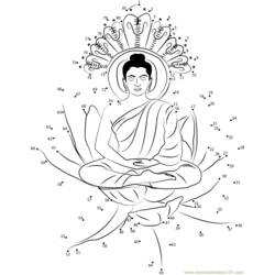 Dibujo para colorear: Mitología hindú: Buda (Dioses y diosas) #89524 - Dibujos para Colorear e Imprimir Gratis