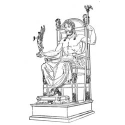Dibujo para colorear: Mitología romana (Dioses y diosas) #110180 - Dibujos para Colorear e Imprimir Gratis