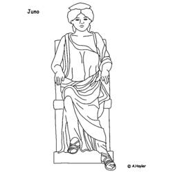 Dibujo para colorear: Mitología romana (Dioses y diosas) #110253 - Dibujos para Colorear e Imprimir Gratis