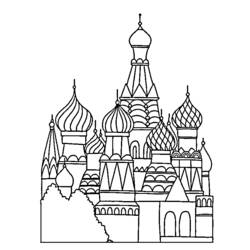 Dibujo para colorear: Palacio (Edificios y Arquitectura) #62574 - Dibujos para Colorear e Imprimir Gratis