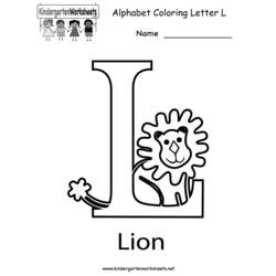 Dibujo para colorear: Alfabeto (Educativo) #124973 - Dibujos para Colorear e Imprimir Gratis