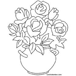 Dibujo para colorear: Día de la Madre (Fiestas y ocasiones especiales) #129910 - Dibujos para Colorear e Imprimir Gratis