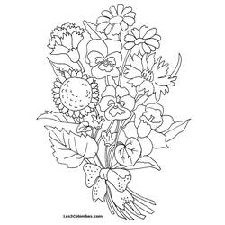 Dibujo para colorear: Día de la Madre (Fiestas y ocasiones especiales) #129917 - Dibujos para Colorear e Imprimir Gratis