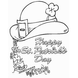 Dibujo para colorear: Día de San Patricio (Fiestas y ocasiones especiales) #57926 - Dibujos para Colorear e Imprimir Gratis