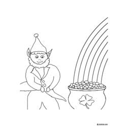 Dibujo para colorear: Día de San Patricio (Fiestas y ocasiones especiales) #57939 - Dibujos para Colorear e Imprimir Gratis
