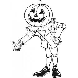 Dibujo para colorear: Halloween (Fiestas y ocasiones especiales) #55157 - Dibujos para Colorear e Imprimir Gratis