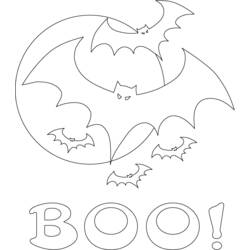 Dibujo para colorear: Halloween (Fiestas y ocasiones especiales) #55226 - Dibujos para Colorear e Imprimir Gratis