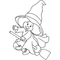 Dibujo para colorear: Halloween (Fiestas y ocasiones especiales) #55316 - Dibujos para Colorear e Imprimir Gratis