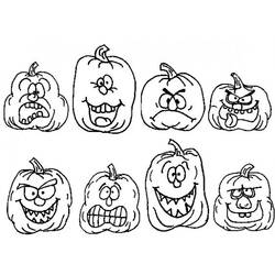 Dibujo para colorear: Halloween (Fiestas y ocasiones especiales) #55538 - Dibujos para Colorear e Imprimir Gratis