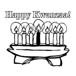 Dibujo para colorear: Kwanzaa (Fiestas y ocasiones especiales) #60426 - Dibujos para Colorear e Imprimir Gratis