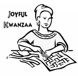 Dibujo para colorear: Kwanzaa (Fiestas y ocasiones especiales) #60579 - Dibujos para Colorear e Imprimir Gratis