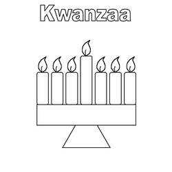 Dibujo para colorear: Kwanzaa (Fiestas y ocasiones especiales) #60592 - Dibujos para Colorear e Imprimir Gratis