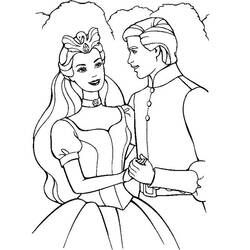 Dibujo para colorear: Matrimonio (Fiestas y ocasiones especiales) #55996 - Dibujos para Colorear e Imprimir Gratis