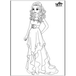 Dibujo para colorear: Matrimonio (Fiestas y ocasiones especiales) #56119 - Dibujos para Colorear e Imprimir Gratis