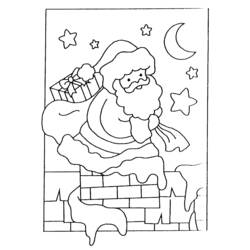 Dibujo para colorear: Navidad (Fiestas y ocasiones especiales) #54745 - Dibujos para Colorear e Imprimir Gratis