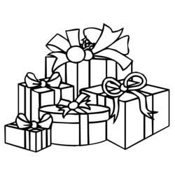 Dibujo para colorear: Navidad (Fiestas y ocasiones especiales) #54776 - Dibujos para Colorear e Imprimir Gratis