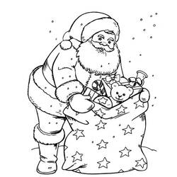Dibujo para colorear: Navidad (Fiestas y ocasiones especiales) #54798 - Dibujos para Colorear e Imprimir Gratis