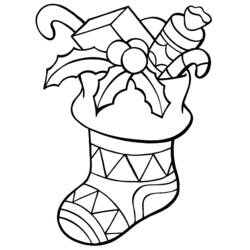 Dibujo para colorear: Navidad (Fiestas y ocasiones especiales) #54869 - Dibujos para Colorear e Imprimir Gratis