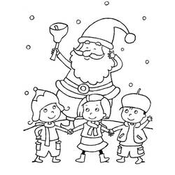 Dibujo para colorear: Navidad (Fiestas y ocasiones especiales) #54874 - Dibujos para Colorear e Imprimir Gratis