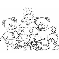 Dibujo para colorear: Navidad (Fiestas y ocasiones especiales) #54913 - Dibujos para Colorear e Imprimir Gratis