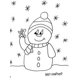 Dibujo para colorear: Navidad (Fiestas y ocasiones especiales) #54968 - Dibujos para Colorear e Imprimir Gratis
