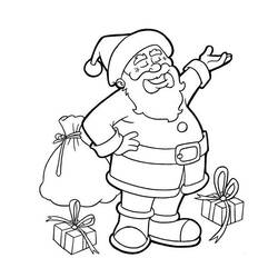 Dibujo para colorear: Navidad (Fiestas y ocasiones especiales) #55024 - Dibujos para Colorear e Imprimir Gratis