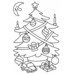Dibujo para colorear: Navidad (Fiestas y ocasiones especiales) #55072 - Dibujos para Colorear e Imprimir Gratis