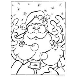 Dibujo para colorear: Navidad (Fiestas y ocasiones especiales) #55082 - Dibujos para Colorear e Imprimir Gratis