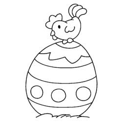 Dibujo para colorear: Pascua (Fiestas y ocasiones especiales) #54388 - Dibujos para Colorear e Imprimir Gratis