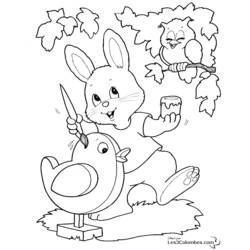 Dibujo para colorear: Pascua (Fiestas y ocasiones especiales) #54411 - Dibujos para Colorear e Imprimir Gratis