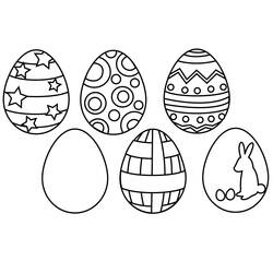 Dibujo para colorear: Pascua (Fiestas y ocasiones especiales) #54413 - Dibujos para Colorear e Imprimir Gratis