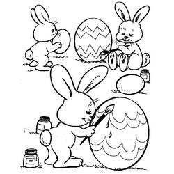 Dibujo para colorear: Pascua (Fiestas y ocasiones especiales) #54494 - Dibujos para Colorear e Imprimir Gratis