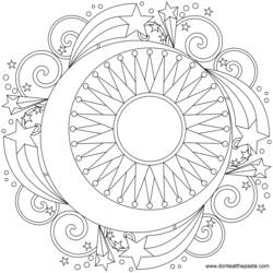 Dibujo para colorear: Mandalas (Mandalas) #22910 - Dibujos para Colorear e Imprimir Gratis